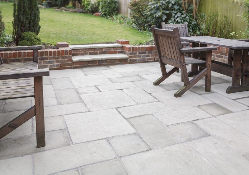 Natural stone pavers