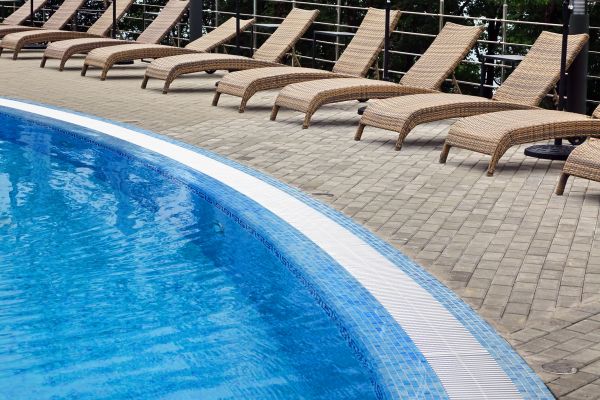 Cost of Poolside Hardscaping in Aurora